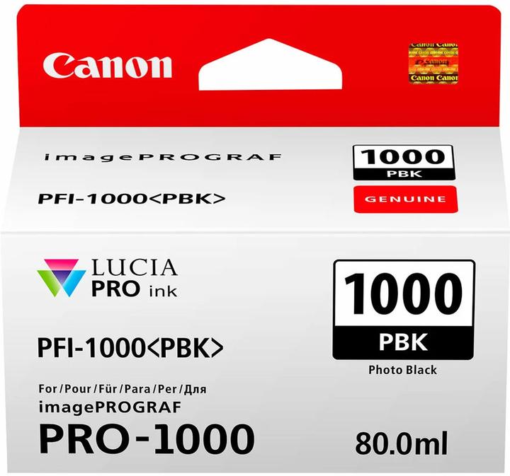 Produktbild Canon Pfi-1000pbk (PBK)