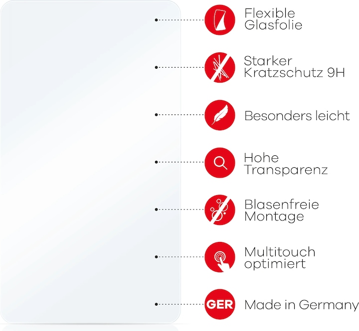 Produktbild upscreen Scratch Shield Panzerglasfolie (1 Stück, Samsung Galaxy S22 Ultra (5G))