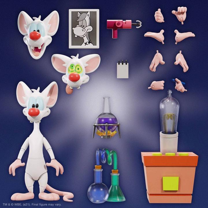 Actual product image Super7 Animaniacs figurine Ultimates Pinky 18 cm
