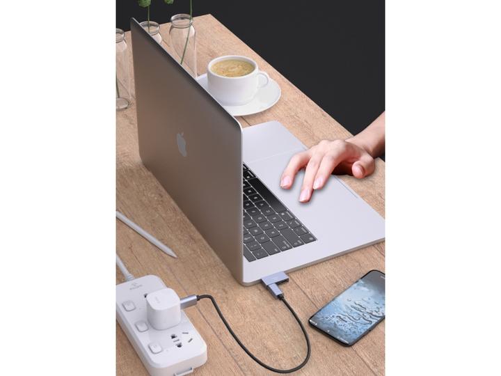 Produktbild PowerGuard Doppel USB-C auf Dual USB-C / USB-A 3.1 Adapter für Apple MacBook (USB-C)