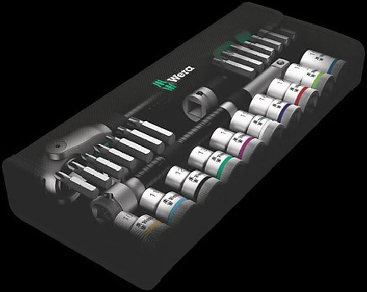 Image du produit Wera 8100 SC 6 Jeu cliquet Zyklop Speed (10 mm, 11 mm, 12 mm, 13 mm, 14 mm, 15 mm, 16 mm, 17 mm, 18 mm, 19 mm)