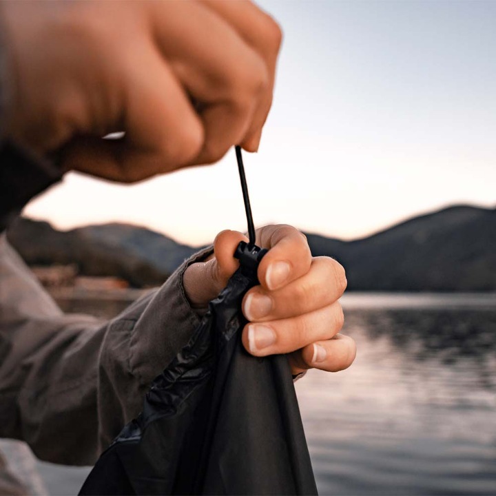Actual product image Matador Droplet waterproof keychain folding bag