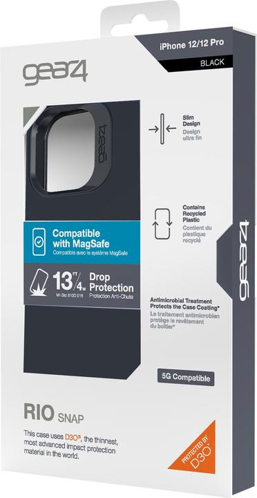 Produktbild gear4 Rio Snap (Apple iPhone 12)