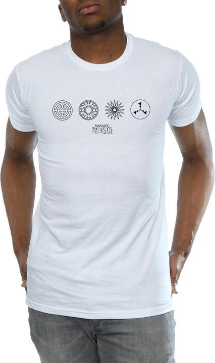 Produktbild Fantastic Beasts Circular Icons TShirt (M)