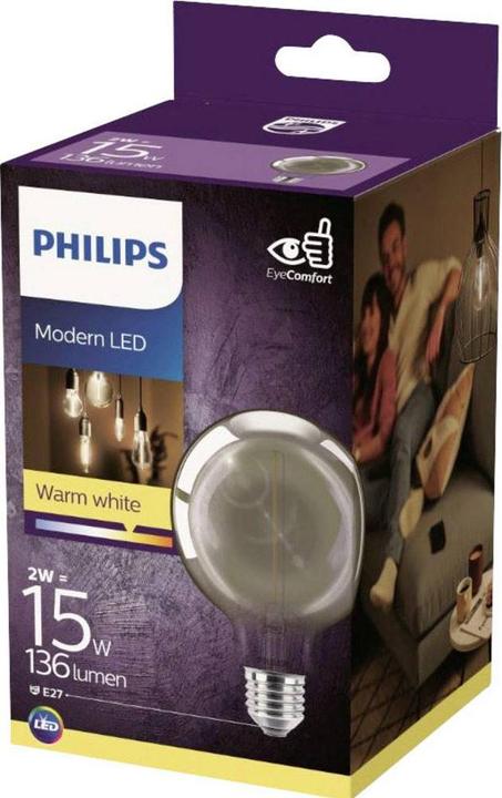 Produktbild Philips Smoky (E27, 2.30 W, 136 lm, 1 x, E)