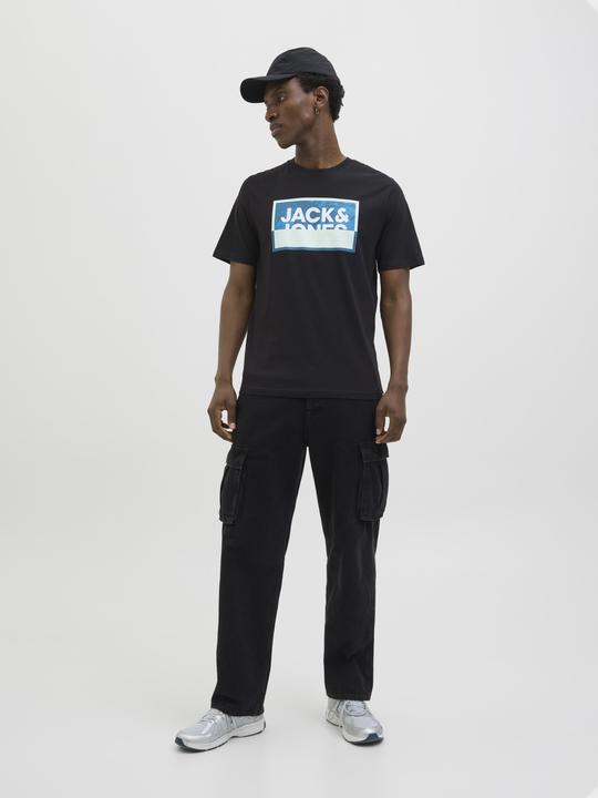 Actual product image Jack & Jones Logo Rundhalsausschnitt T-shirt T-shirt (M)