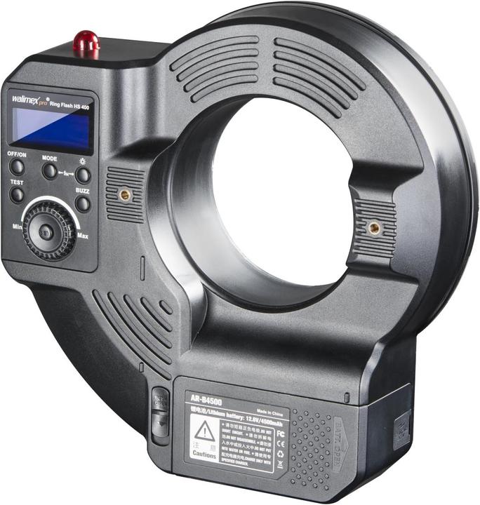 Immagine prodotto Walimex pro Pro Ring Flash HS 400 (400 W, Set)