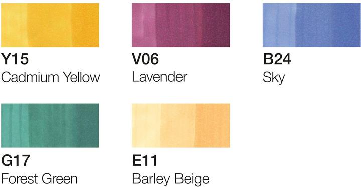 Produktbild Copic Ciao Manga 1 (6 x)