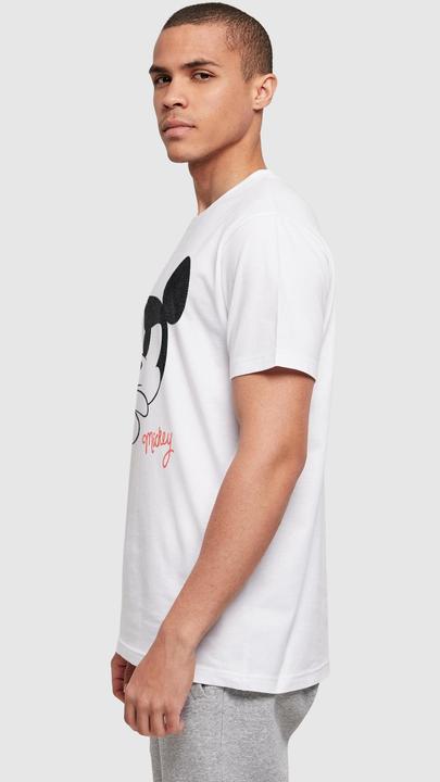 Produktbild Absolute Cult Mickey Mouse - Distressed Ponder Basic T-Shirt - 115097 (3XL)