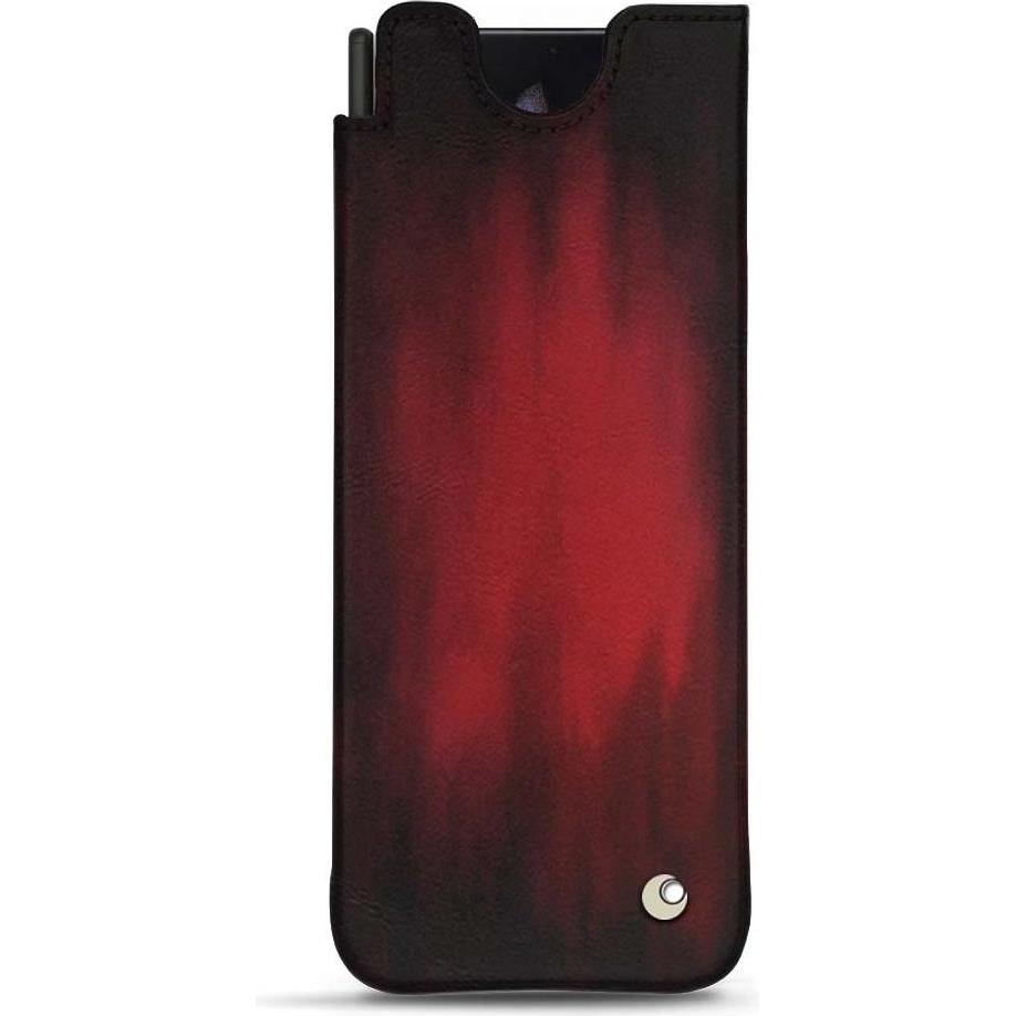 Noreve Lederschutzhülle (Samsung Galaxy Z Fold4), Smartphone Hülle, Rot