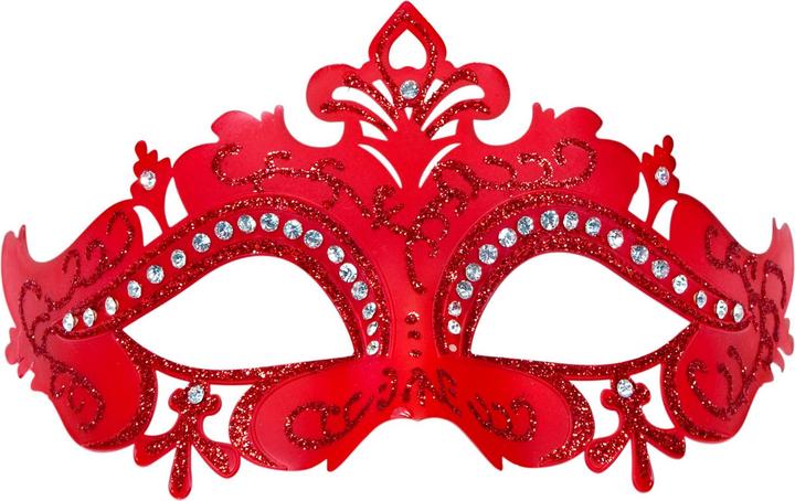 Produktbild Widmann Maske Venedig Rot Und Strass
