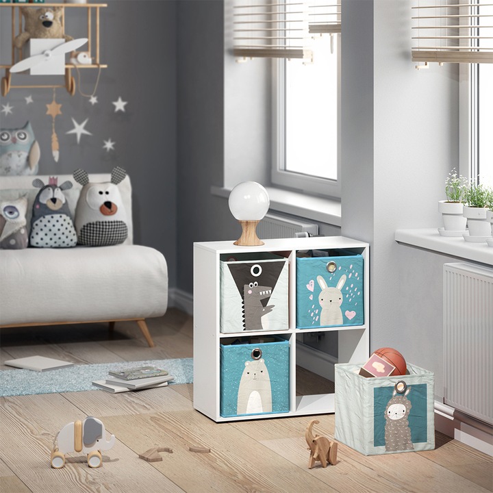 Produktbild Vicco Kinderfaltboxen (30 x 30 x 30 cm, 27 l)