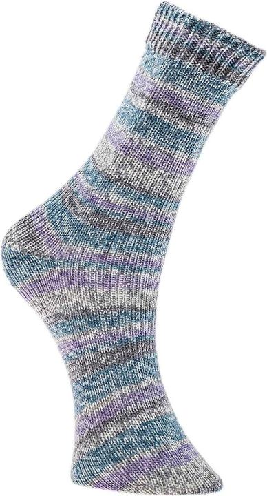 Immagine prodotto Rico Design Lana Bamboo per calze a 4 fili, 100 g, Viola Blu (420 m)