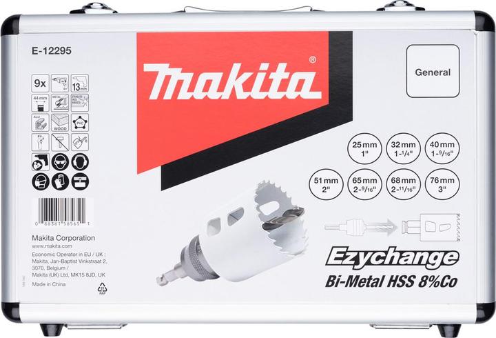 Produktbild Makita E-12295 EZYCHANGE-BIM-Set Universal (25, 32, 40, 51, 65, 68, 76 mm)