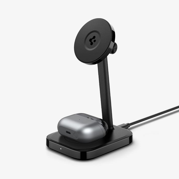 Image du produit Spigen ArcField MagSafe Wireless Charger 2-in-1 Qi2 15W black (15 W)