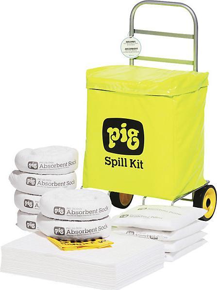 Actual product image Pig Wheeled emergency kit, oil version, absorbs 54.3 l. (1 pcs.)