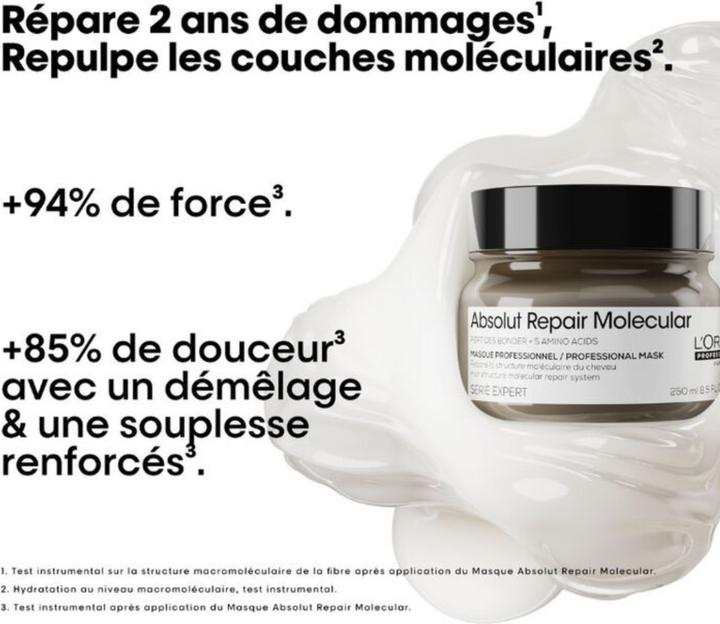 Image du produit L'Oréal Professionnel Absolut Repair Moléculaire (250 ml)