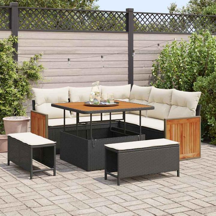 Actual product image vidaXL Garden sofa set