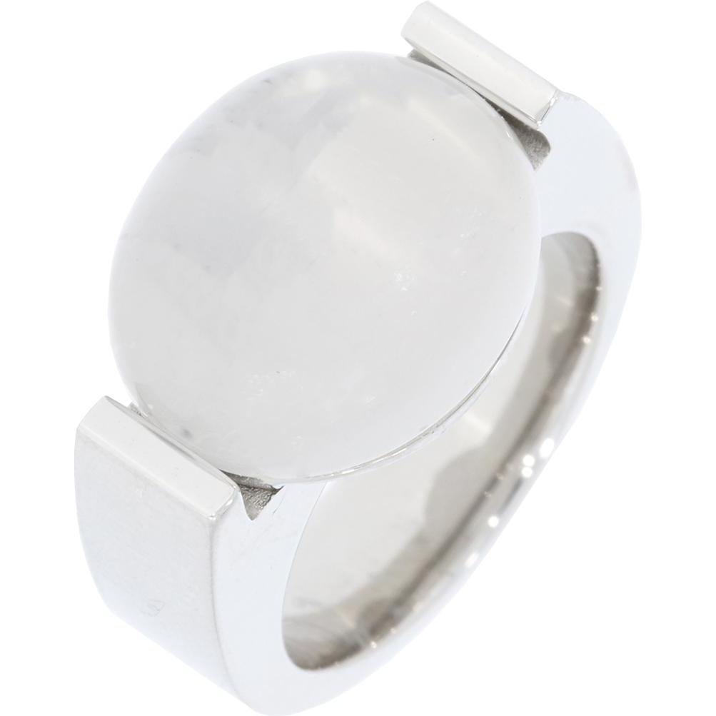 Thumbnail - Xen, Ring, Ring mit 15x12 mm grossen Quarz hell, (51)
