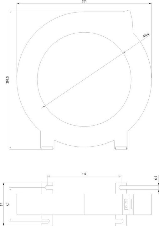 Produktbild Siemens Current Transformer, 140mm, 40A