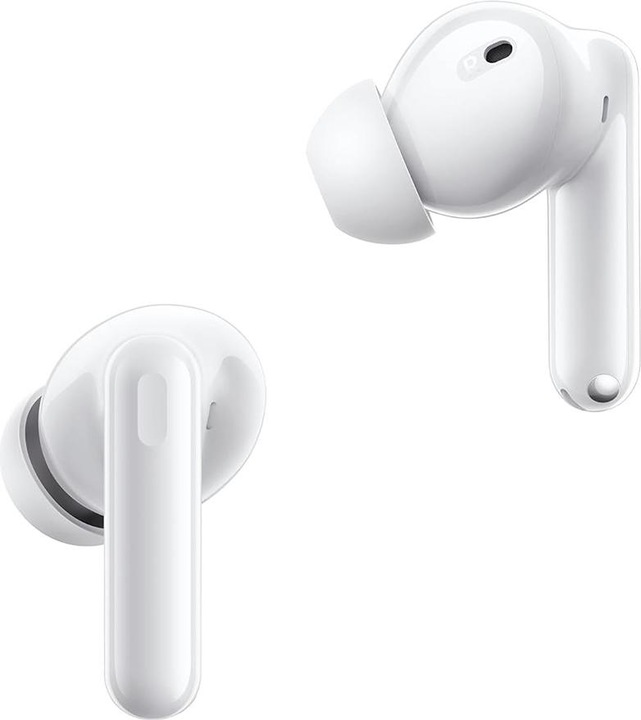 Actual product image realme Buds T300 Bluetooth Headphones Headset - White (ANC, 8 h, Cable)