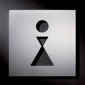 Produktbild Phos Hinweisschilder - Garderobe Damen