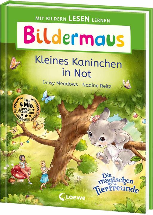 Loewe Bildermaus - Kleines Kaninchen in Not (Duits, Daisy Meadows, Nadine Reitz, Sandra Margineanu, 2025)