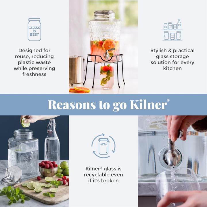 Actual product image Kilner Drinks Dispenser Stand