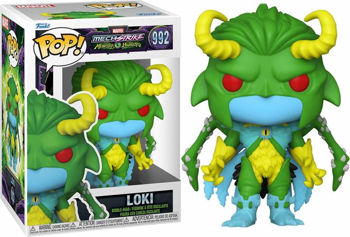 Actual product image Funko Pop! Marvel Monster Hunters : Loki (992)