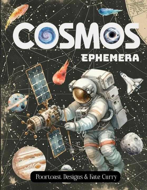 Produktbild Cosmos Ephemera Book (Kate Curry, Poortoast Designs)