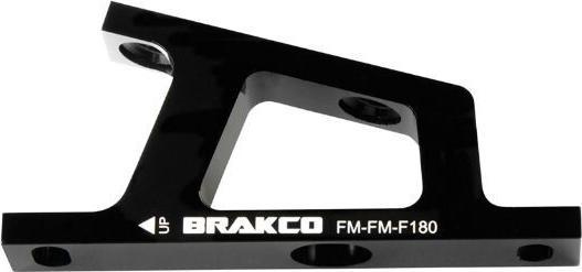 Brakco Adapter für die Erhöhung der Scheibenbremse für die Strasse vor dem Bremssattel, flache Montage