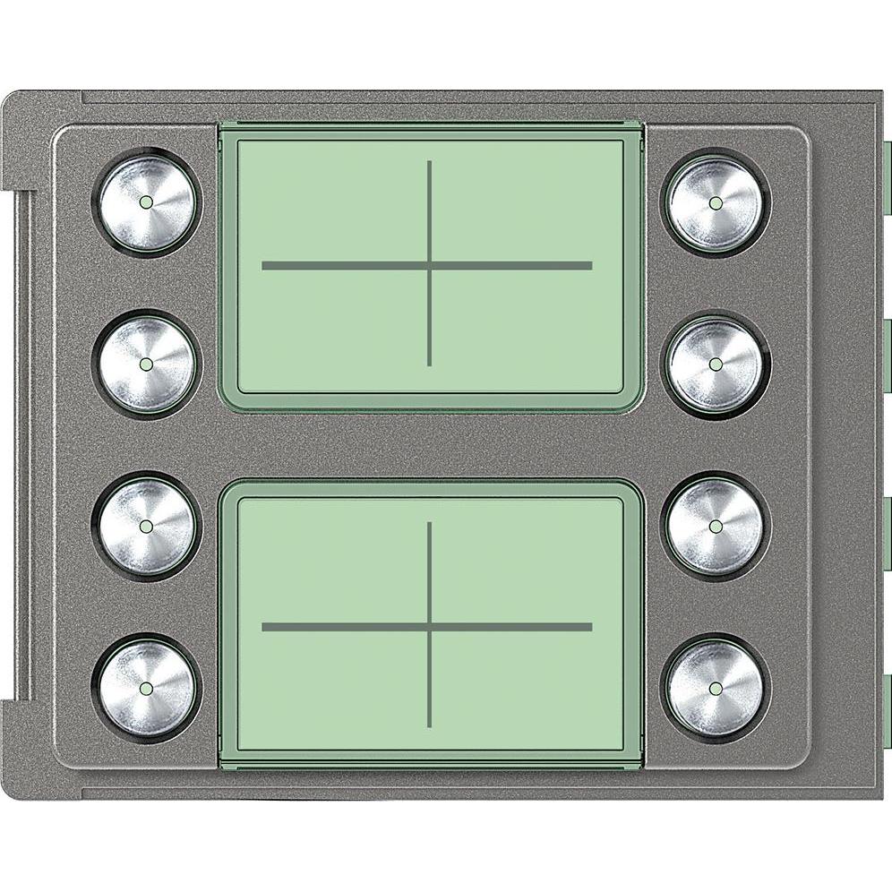 Legrand, Zubehör Gebäudesicherheit, Frontblende Ruftastmodul 8Rt-D Robur