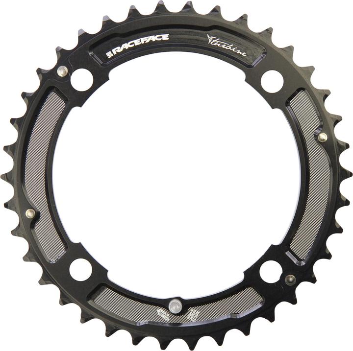 Race Face TURBINE Entraxe 120mm 10 Vitesses Noir (40)
