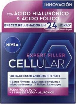 Produktbild NIVEA Cellular Filler Hialurónico y Fólico Crema Noche 50ml (50 ml, Nachtcreme)