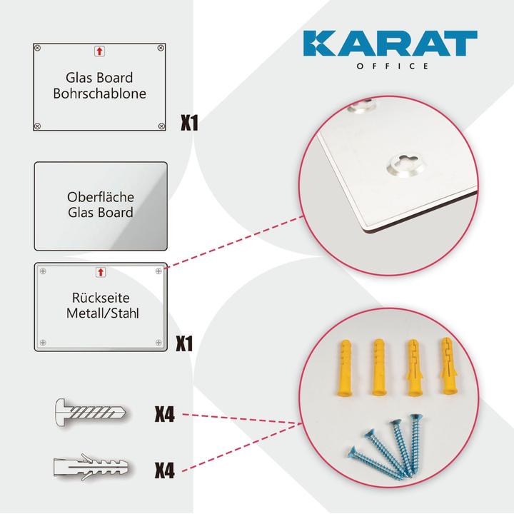 Produktbild Karat Glasboard-Brush (46 x 91 cm)