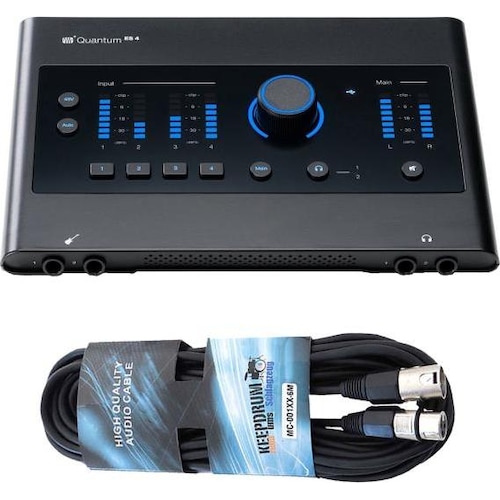 PreSonus USB-C Audio Interface Quantum ES 4 mit Kabel (USB), Audio Interface