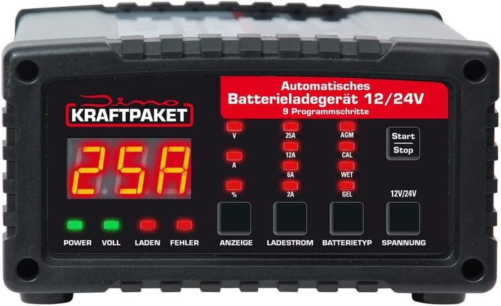 Image du produit Dino KRAFTPAKET 136340 Chargeur de voiture 12 V, 24V (12V, 24V)