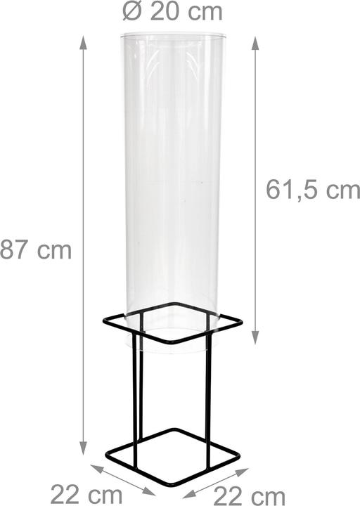 Actual product image Relaxdays fish tower