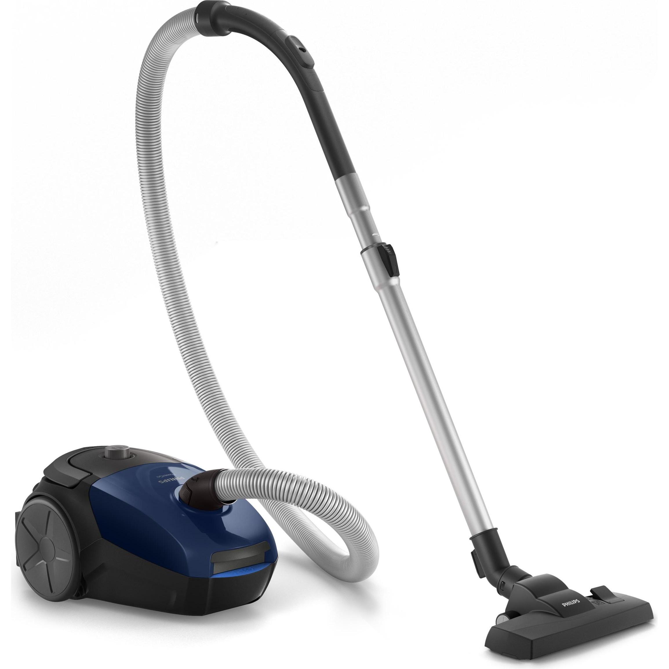 Philips 2000 series Staubsauger mit Beutel FC8240/09, Staubsauger, Schwarz, Blau
