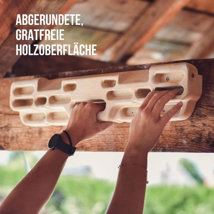 Produktbild Hermex Hangboard Kletterbrett Fingerboard Kletterzubehör Trainingsboard