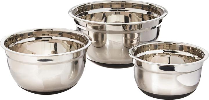 Küchenprofi Set de bols à mélanger antidérapants 3 pcs. 16 cm, 20 cm et 24 cm (3 x)