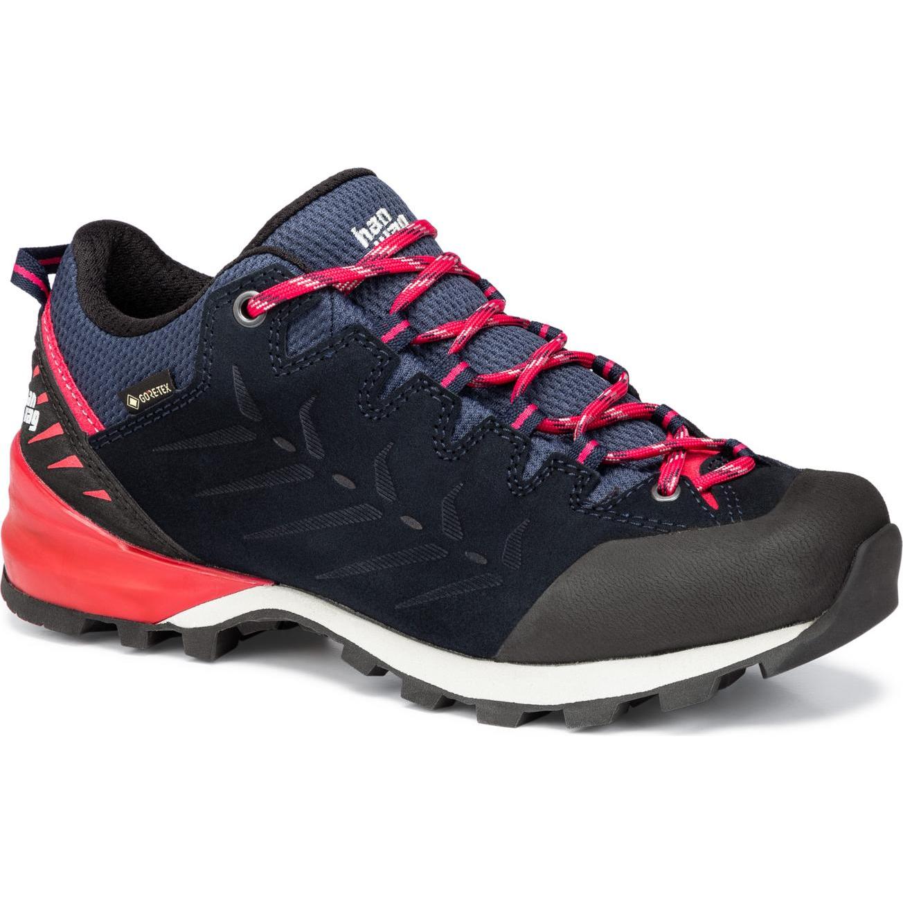 Hanwag, Damen, Wanderschuhe, Makra Pro Low Bunion Lady GTX (41.5), Blau