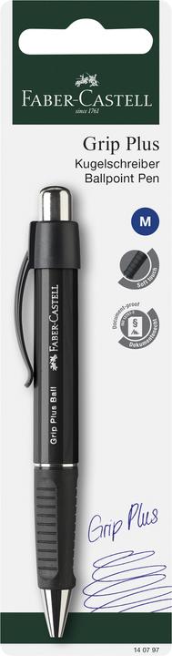 Produktbild Faber-Castell Grip Plus Ball (Metallic-Grün, 2 x)