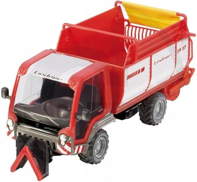 Produktbild Siku Lindner Unitrac mit Ladewagen