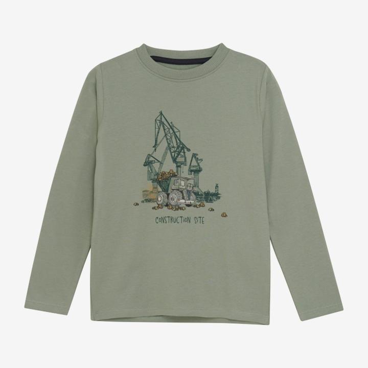 Produktbild Minymo Shirt langarm Baustelle (116)