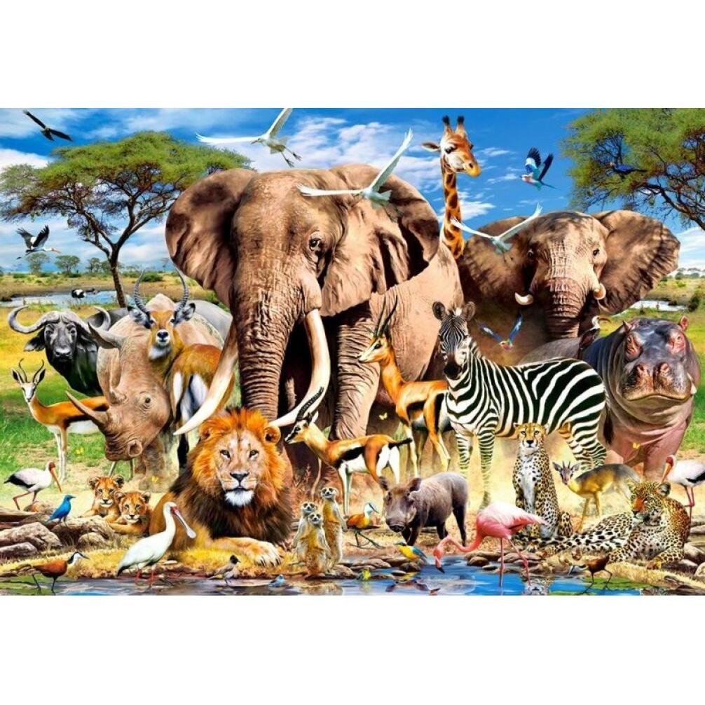 Thumbnail - Castorland Savanna Animals Puzzle 260 Teile (260 Teile)