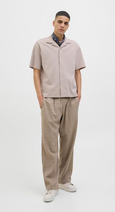 Produktbild Jack & Jones Jorsummer Striped Shirt Ss Ss25 (L)