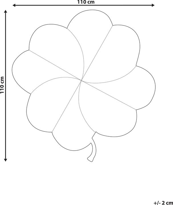 Produktbild Beliani Acadine (110 x 110 cm)