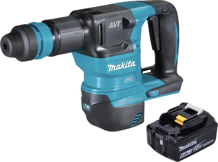 Actual product image Makita DHK 180 G1 Battery chisel hammer 18 V 3.1 J SDS Plus Brushless + 1x battery 6.0 Ah - without charger (Rechargeable battery operated, 18 V)