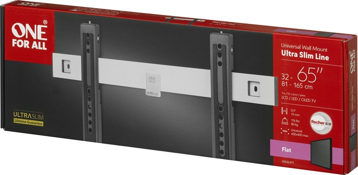Produktbild One for All Ultraslim WM6411 (Wand, 60", 80 kg)